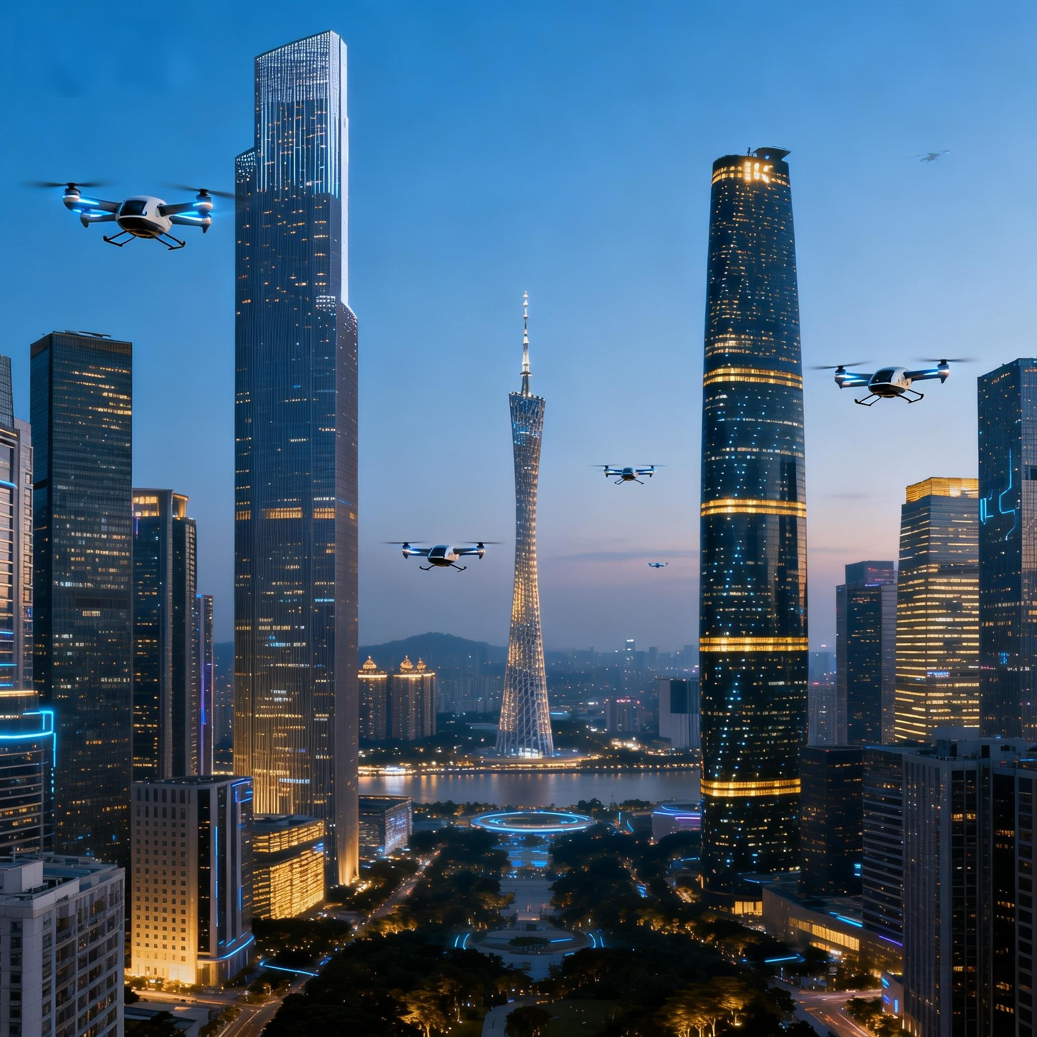 空中的广东 | 低空经济如何重塑大湾区出行与物流