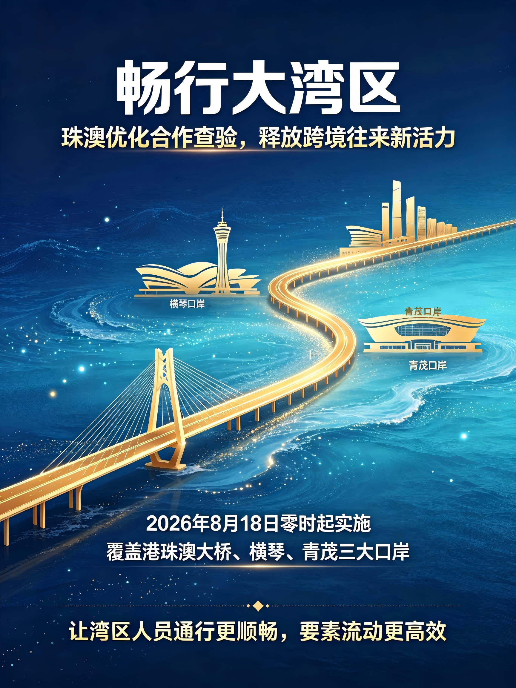 畅行大湾区：珠澳优化合作查验，释放跨境往来新活力